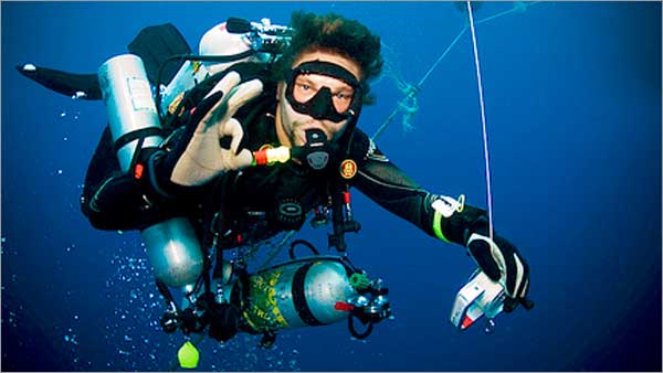 Curso de Instructor de Buceo Tec Deep, Tec40,45 y 50